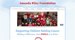 Desktop Screenshot of amandarileyfoundation.org